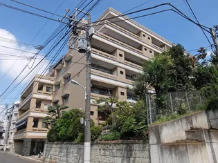 洗足池畔アビタシオン【5階】の外観