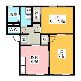 コート・アムール【2階】の間取り