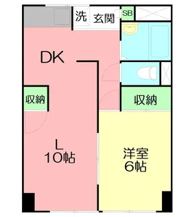 ブランドール【3階】の間取り