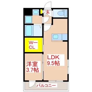 Legato【4階】の間取り