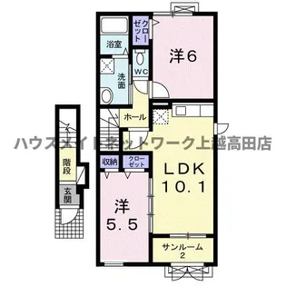 サクセス【2階】の間取り
