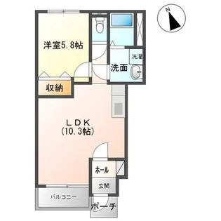 パストラルII(Pastoral II)【1階】の間取り