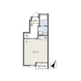 コンフォルト森宿S棟【1階】の間取り
