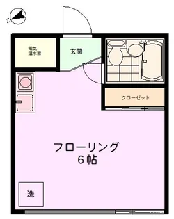 ブライト吉祥寺【1階】の間取り
