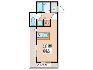 グリーンフィールド【3階】の間取り