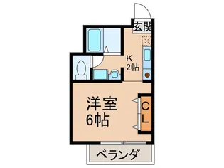 トラストアビコ【3階】の間取り