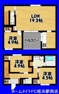 カルシアソリドの間取り