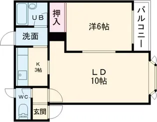 メゾン・ド・グレース【2階】の間取り