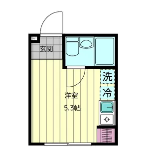 リッツ鷺宮【1階】の間取り