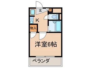 Ange Clair【2階】の間取り