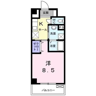 ソレイユ【3階】の間取り