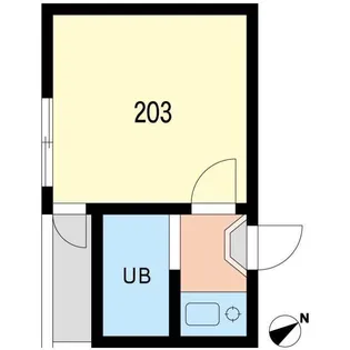 レオパレス西馬込第2【2階】の間取り
