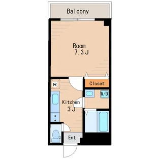 ガーデンハウス亀戸【2階】の間取り