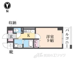 アーバングレース【6階】の間取り