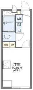 レオパレスSHIROYAMAIII【2階】の間取り