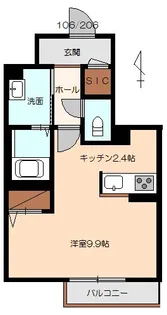グラン・ブルーO【2階】の間取り