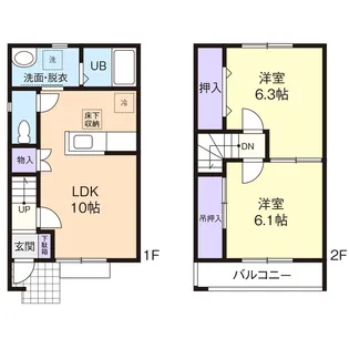 シャンド・フルールの間取り