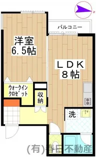 シャトームートン新船橋【2階】の間取り