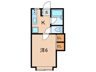 パレーシャル鈴木【2階】の間取り