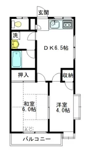 エンジェルパレス【1階】の間取り