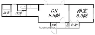 クレハウス【1階】の間取り