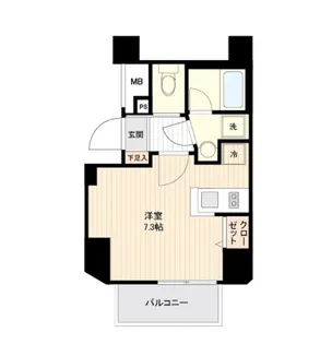 SYFORME TOGOSHI-KOEN【10階】の間取り