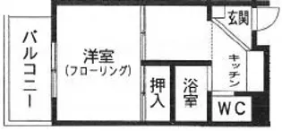 カサクレモナ西館【4階】の間取り