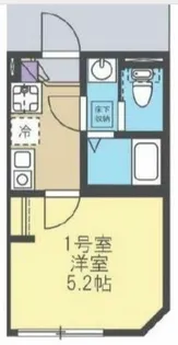 ブルーミング横浜ガーデン【3階】の間取り
