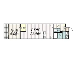 クレアージュ亥鼻【3階】の間取り