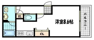 仮称)アチーブ下津林【2階】の間取り