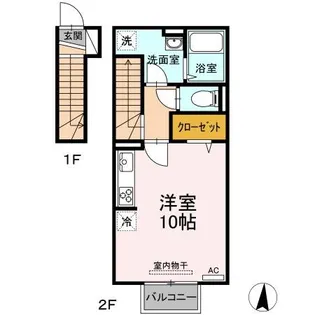 MYハーモニーIRIS【1階】の間取り