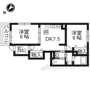 ポートリジェール4【1階】の間取り