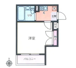 スカイコート戸田公園第4【2階】の間取り