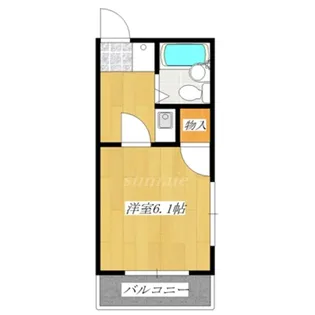 ペアシティ秀華二番館【1階】の間取り