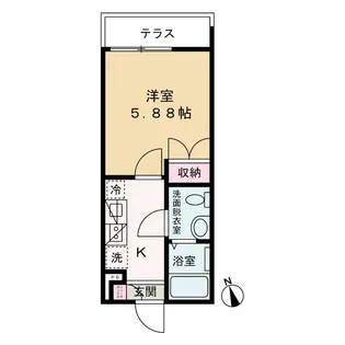 ザ・レジデンス北習志野【3階】の間取り