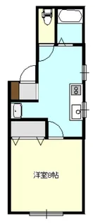 グランコートNVII【1階】の間取り