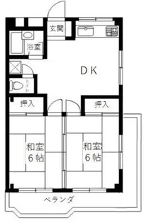 マンションウィンディ【3階】の間取り