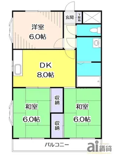 エスポアール東久留米【3階】の間取り