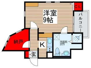 ドムスヒルズ光ヶ丘【2階】の間取り