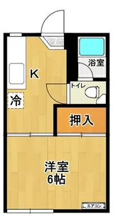 第一クニマコーポ【1階】の間取り