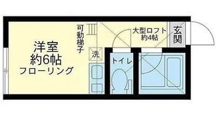 鶴見コントレラスの杜【2階】の間取り