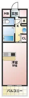メゾン・デ・ノムラ島之内【3階】の間取り
