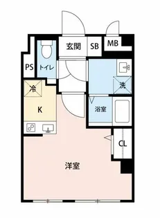 b′CASA 糀谷【1階】の間取り