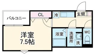 (仮称)ジーメゾン見沼東門前【3階】の間取り