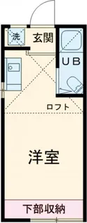 レジデンス中和泉A号棟【1階】の間取り