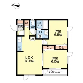 アワードN19【2階】の間取り
