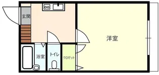 メープルコートうらら【1階】の間取り