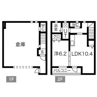 Casa Biancaの間取り
