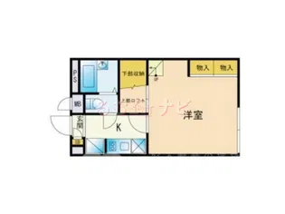 アジュール那珂川【2階】の間取り