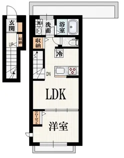 La fleur【2階】の間取り